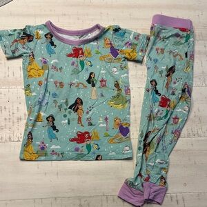 Disney Princess Little Sleepies pjs
